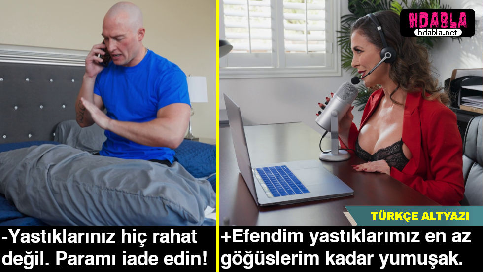 Aldığı yastıklardan memnun kalmayan adam müşteri hizmetlerini aradı Aldığı yastıklardan memnun kalmayan adam müşteri hizmetlerini aradı